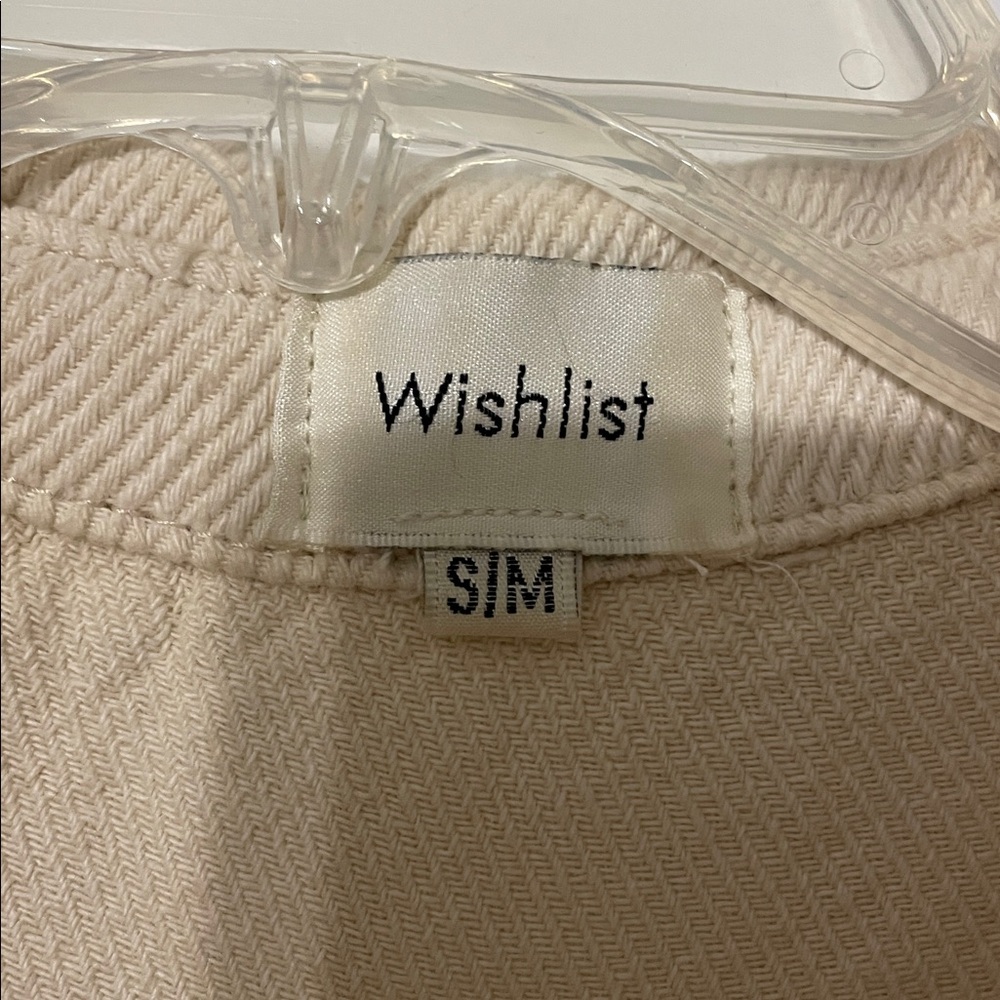 Universal Thread Cream Jean Jacket - image 2